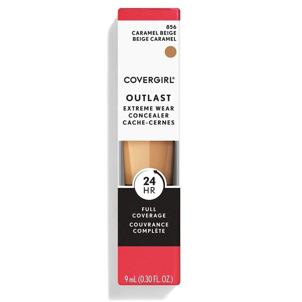 3 x COVERGIRL Outlast Extreme Wear Concealer, 856 Caramel Beige